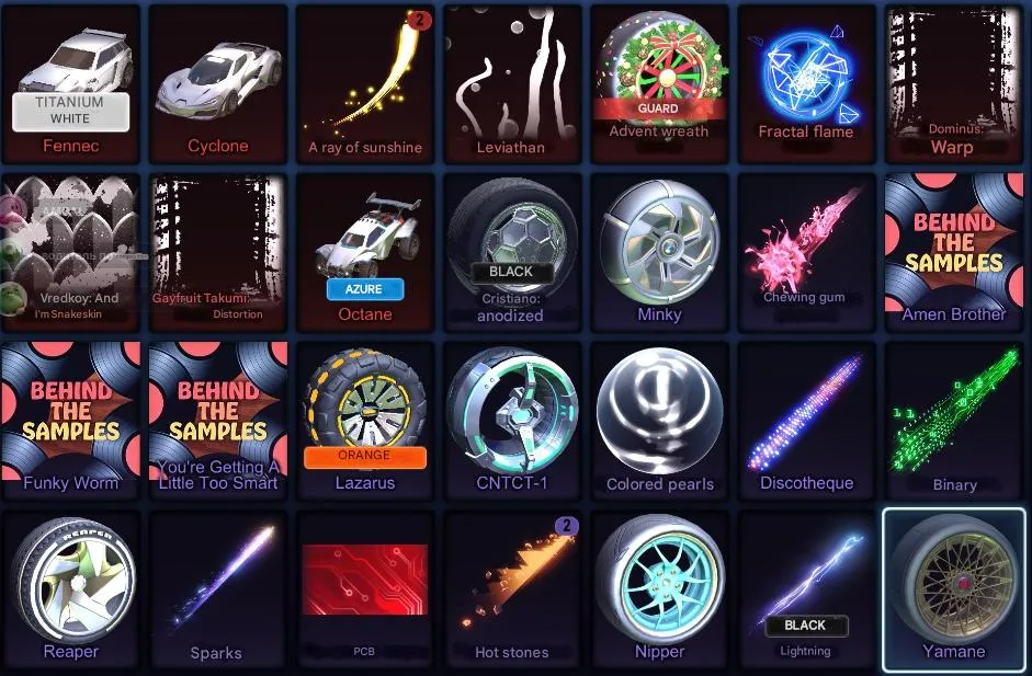 RL1015 2 Fennec + 4 DLC Packs + Battle Bus + 1100 Credits + Full Inventory Level 79 Calibration 